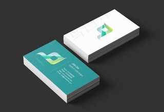 名片设计效果图智能贴图提案样机模版