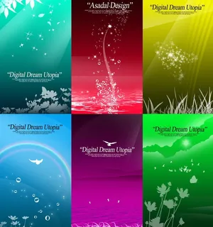 原创精美底版模版图片