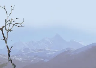 淡雅中国风立冬节气小报手抄报模板