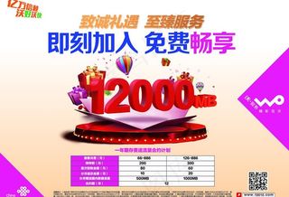 联通宣传画图片