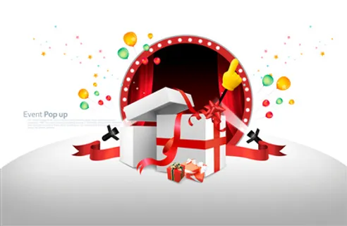 高清礼盒彩带高清动感素材