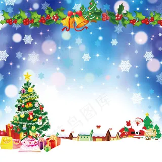 圣诞背景 圣诞节psd素材