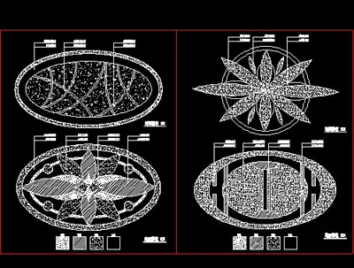 花街铺地、石材拼花、中式铺地-ca...