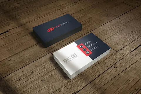 简洁大气企业名片