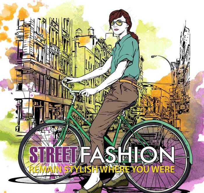 时尚女人动漫人物图片