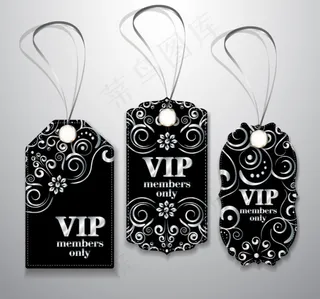 吊牌矢量图EPS格式