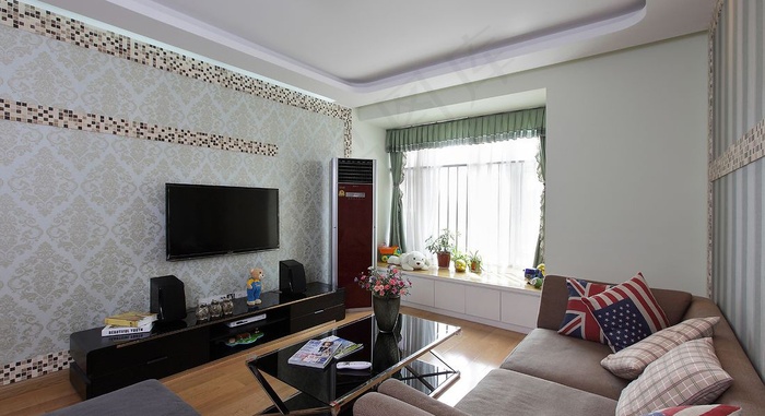 中式客厅装修设计效果图