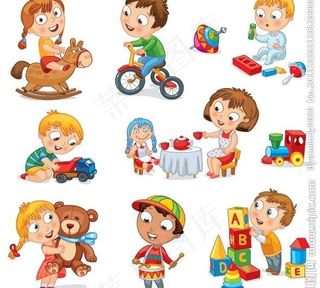 可爱卡通儿童图片