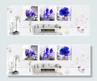 淘宝首页三联画全屏海报免费下载