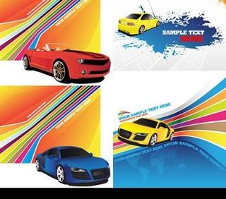 汽车banner矢量