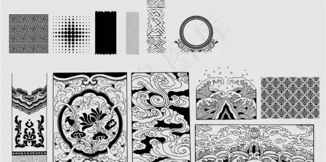 花纹 花纹图案 欧式花纹图片