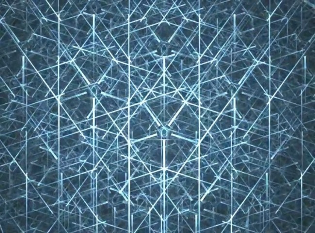 抽象动态光晕视频背景