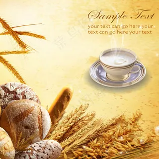 面包奶茶主图 面包奶茶主图