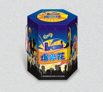 爆米花包装(展开图)图片 爆米花包装(展开图)图片