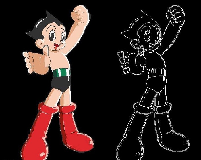 铁臂阿童木DWG文件