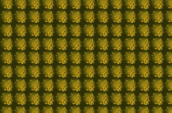 金色花纹图案图片