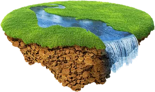 清新绿色草地草坪PNG免扣图片素材