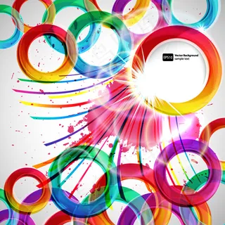 炫彩圆圈