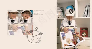 儿童相册模板下载