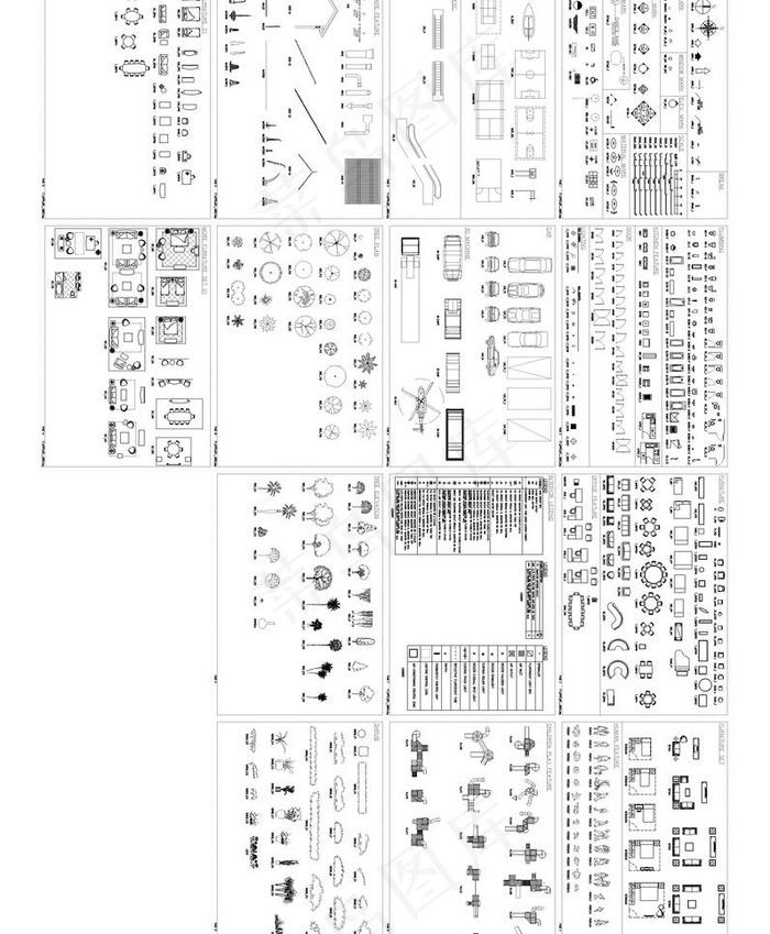 cad标准图库图片