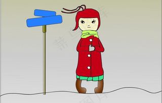 插画设计娃娃图片