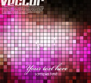 靓丽马赛克图片