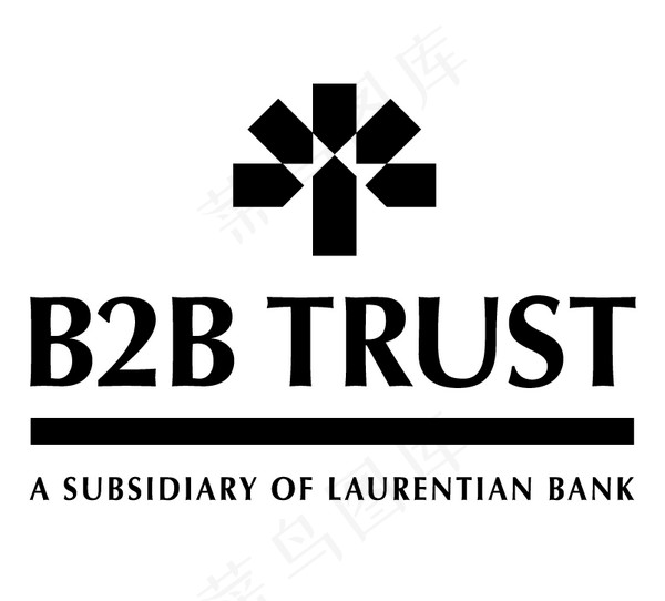 B2B_Trust logo设计欣...ai矢量模版下载