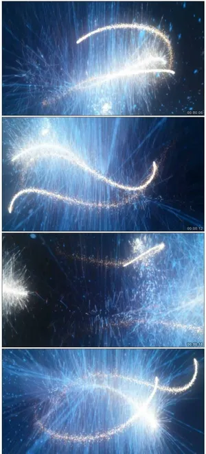 蓝色粒子线条运动 蓝色粒子线条运动