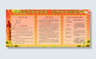 创新社会管理宣传栏图片