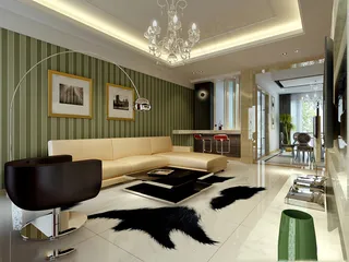 时尚客厅3d素材