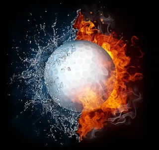 燃烧的排球图片