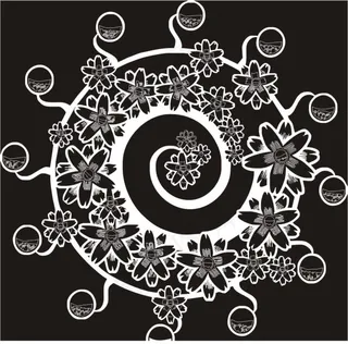 矢量华丽欧式花纹背景