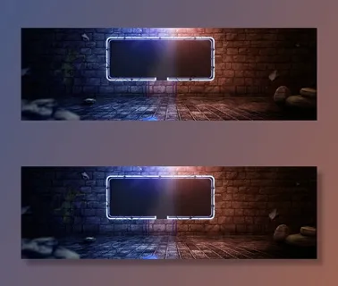 炫酷霓虹灯电商家电数码海报背景