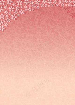 玫红网纹碎花曲线点缀背景图