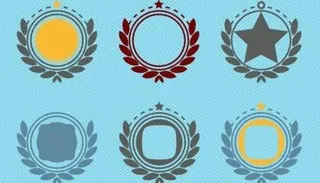 复古徽章徽章装饰