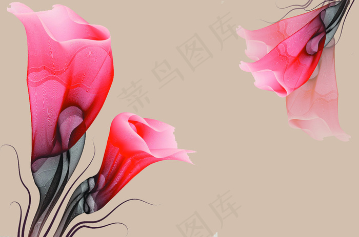 3D背景墙(9978X6605(DPI:72))psd模版下载
