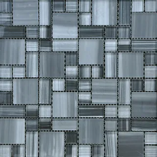 灰色磨砂水晶玻璃 马赛克3D 装修... 灰色磨砂水晶玻璃 马赛克3D 装修...