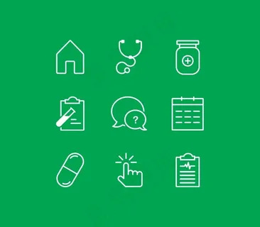 9免费医学插图的矢量格式