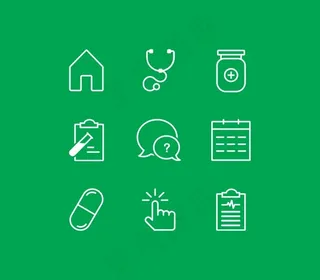 9免费医学插图的矢量格式