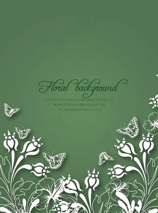 花在春天的花朵矢量插图