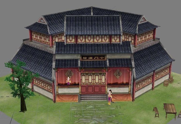 陈州城 酒楼 千门酒坊