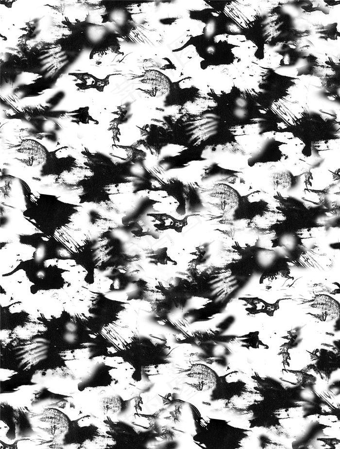 位图 黑白风专题 迷彩 免费素材