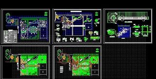某广场绿化改造设计施工图