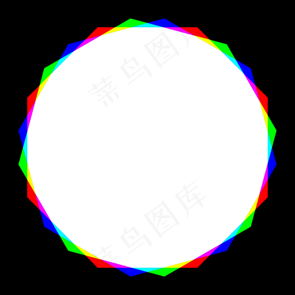 24gon RGB混合