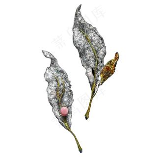 胸针饰品免抠素材PSD分层