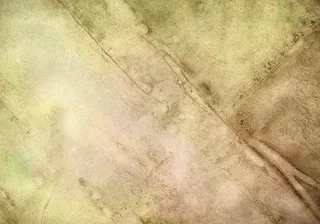 发绿的陈旧纸张