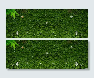 绿草背景墙背景　