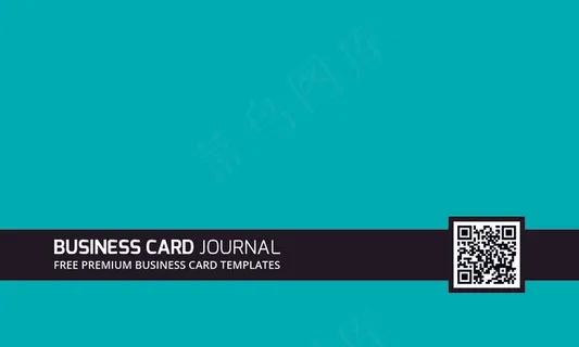 商务简洁名片设计PSD模板