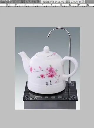 陶瓷电热水壶图片