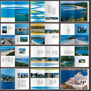 海滨城市自然旅游宣传画册
